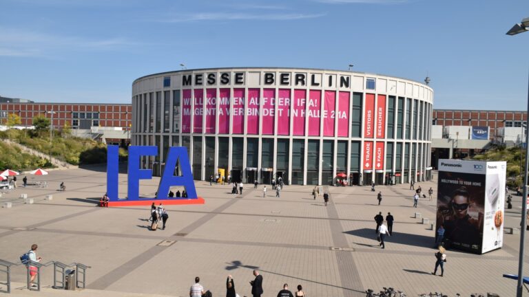 IFA entrance at Messe Berlin photographed in 2018